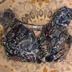 Seychelles 🇸🇨 bathing suit top by Monif C.